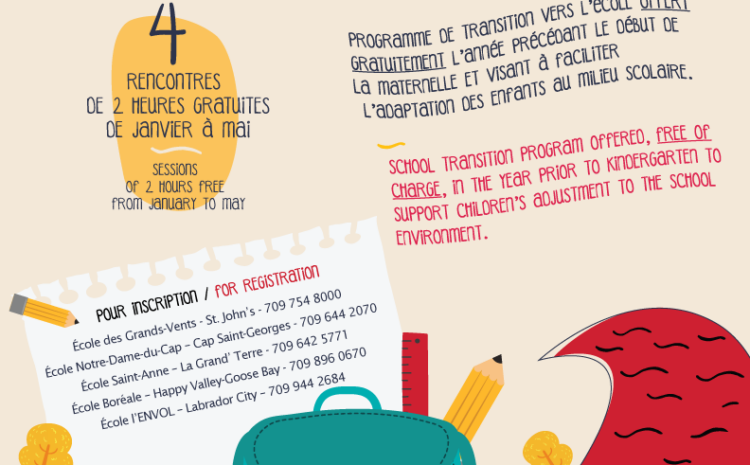  Bon Départ, pour aider à l’intégration prochaine de votre enfant en maternelle