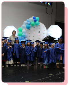 kindergarten graduates CSFP